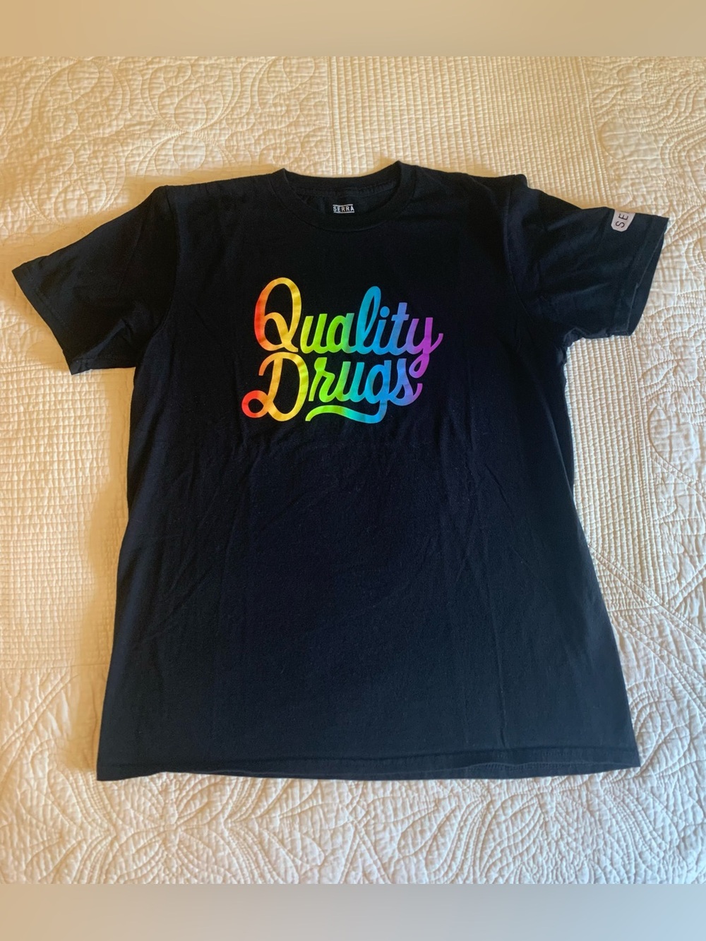 “Quality Drugs" Pride Gradient T-Shirt